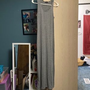 Simple tank top maxi dress